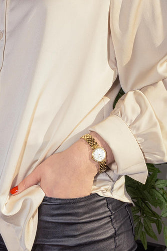 Montre Longines La Grande Classique - Montre en or jaune 18 carats et diamants 58 Facettes 4611481CN