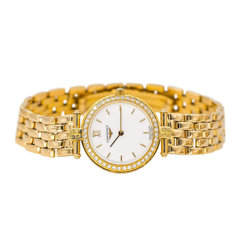 Montre Longines La Grande Classique - Montre en or jaune 18 carats et diamants 58 Facettes 4611481CN