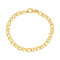 Bracelet Bracelet maille Figaro en or jaune 18 carats 58 Facettes 4615472CN