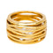 Bague 51 Omega Ladymatic - Bague en or jaune 18 carats et diamants 58 Facettes 4624174CN