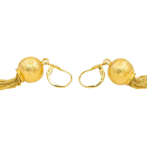 Boucles d'oreilles Boucles d’oreilles en or jaune 18 carats 58 Facettes 4625062CN