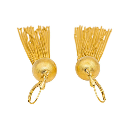 Boucles d'oreilles Boucles d’oreilles en or jaune 18 carats 58 Facettes 4625062CN