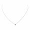 Collier Collier maille vénitienne en or blanc 18 carats et diamant 58 Facettes 4641811RV