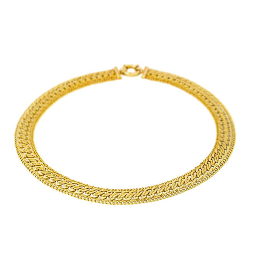 Collier Collier chaîne en or jaune 18 carats 58 Facettes 4644260CN