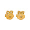 Boucles d'oreilles Cartier Hindu - Boucles d’oreilles puces en or jaune et diamants 58 Facettes 4648546RV