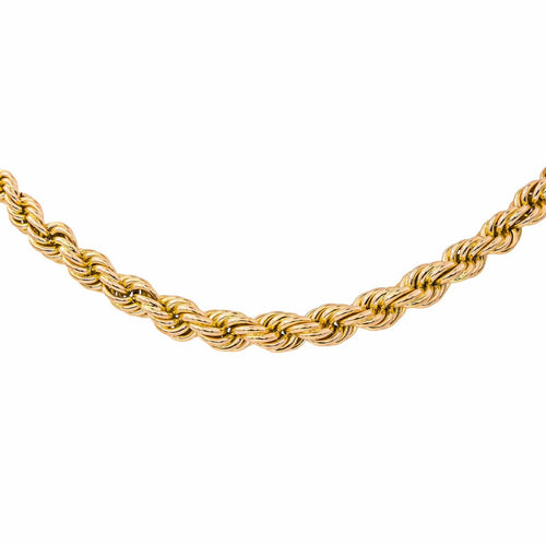 Collier Collier - Chaîne torsadée en or rose 18 carats 58 Facettes 4651156CN
