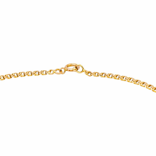 Collier Collier en or rose 18 carats 58 Facettes 4651190CN