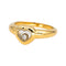 Bague 50 Chopard Happy Diamond - Bague en or jaune 18 carats et diamant 58 Facettes 4655018RV