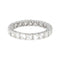 Bague 52 Alliance américaine - Bague en or blanc 18 carats et diamants 58 Facettes 4655213RV
