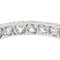 Bague 52 Alliance américaine - Bague en or blanc 18 carats et diamants 58 Facettes 4655213RV