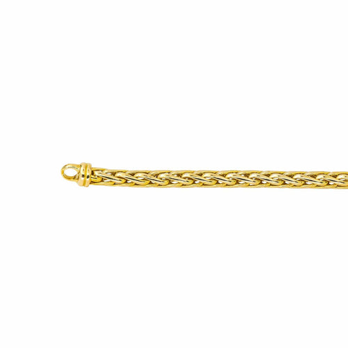 Collier Collier maille palmier en or jaune 18 carats 58 Facettes 4656658CN