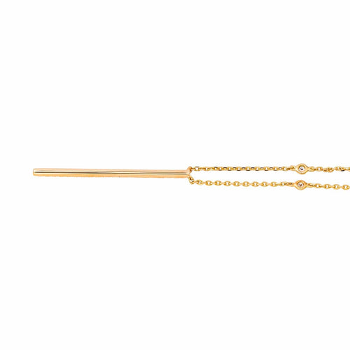 Collier Messika Gatsby - Collier en or rose avec diamants 58 Facettes 4661187RV
