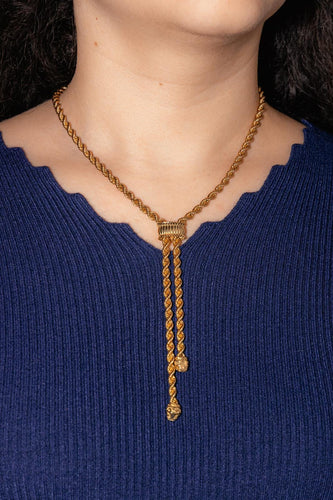 Collier Collier négligé en or jaune 18 carats 58 Facettes 4670197CN