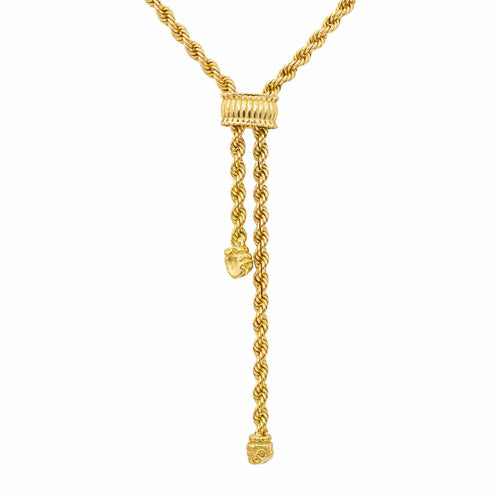 Collier Collier négligé en or jaune 18 carats 58 Facettes 4670197CN