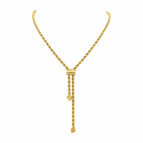 Collier Collier négligé en or jaune 18 carats 58 Facettes 4670197CN
