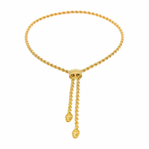 Collier Collier négligé en or jaune 18 carats 58 Facettes 4670197CN