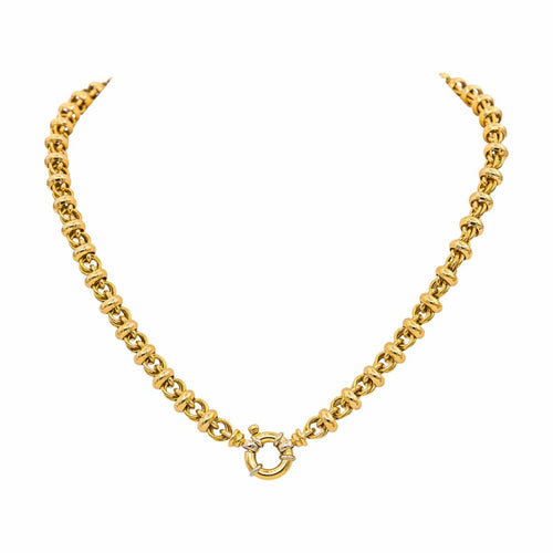 Collier Collier en or jaune 18 carats 58 Facettes 4670233CN