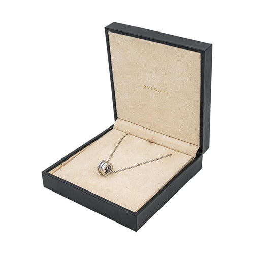 Collier Bulgari B.Zero1 - Collier en or blanc 18 carats 58 Facettes 4672917RV