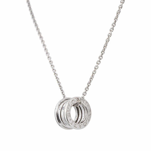 Collier Bulgari B.Zero1 - Collier en or blanc 18 carats 58 Facettes 4672917RV