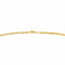 Collier Collier chaîne maille forçat en or jaune 18 carats 58 Facettes 4675224CN