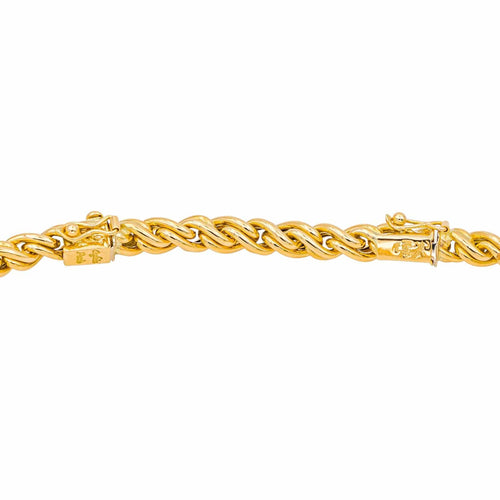 Collier Caplain Paris - Collier en or jaune 18 carats et saphir 58 Facettes 4675244CN