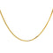 Collier Collier maille gourmette en or jaune 18 carats 58 Facettes 4686171CN