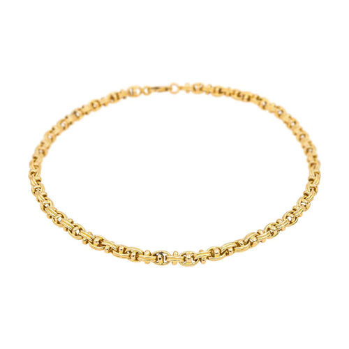 Collier Collier maille marine en or jaune 18 carats 58 Facettes 4687658CN