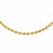 Collier Collier maille torsadée en or jaune 18 carats 58 Facettes 4693541CN