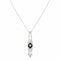 Collier Collier Art déco - Motifs géométriques en platine 950, onyx et diamants 58 Facettes 4712461CN