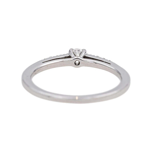 Bague 48 Bague en or blanc 18 carats sertie de diamants 58 Facettes 4717756CN