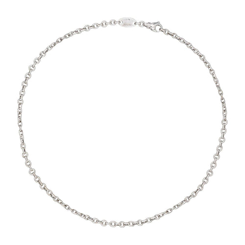 Collier Chaumet - Collier chaîne en or blanc 18 carats 58 Facettes 4733837CN