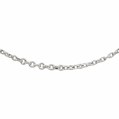 Collier Chaumet - Collier chaîne en or blanc 18 carats 58 Facettes 4733837CN