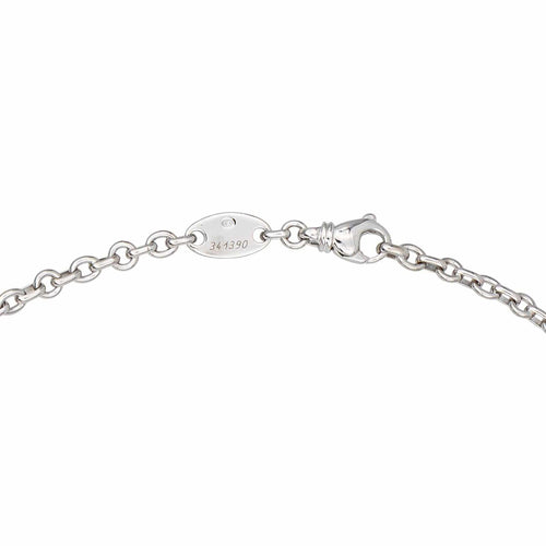 Collier Chaumet - Collier chaîne en or blanc 18 carats 58 Facettes 4733837CN