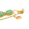 Bracelet Bracelet en or jaune 18 carats serti de cabochons de jade 58 Facettes 4738152CN