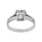 Bague 46 Bague solitaire en platine 950 sertie d’un diamant taille ancienne 58 Facettes 4745030CN