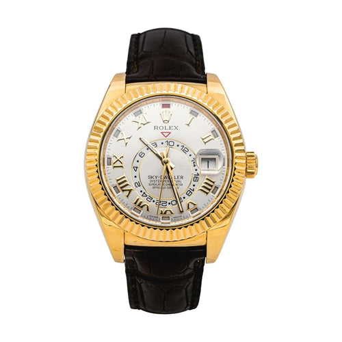 Montre Rolex Sky-Dweller - Montre en or jaune 18 carats 58 Facettes 4765737RV