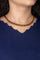 Collier Collier maille chevron en or jaune 18 carats 58 Facettes 4769469CN