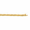 Collier Collier maille chevron en or jaune 18 carats 58 Facettes 4769469CN