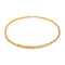 Collier Collier maille palmier en or jaune 18 carats 58 Facettes 4775361CN