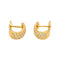 Boucles d'oreilles Boucles d’oreilles en or jaune 18 carats et diamants taille brillant 58 Facettes 4798567RV