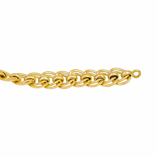 Collier Collier en or jaune et or rose 18 carats 58 Facettes 4799674CN