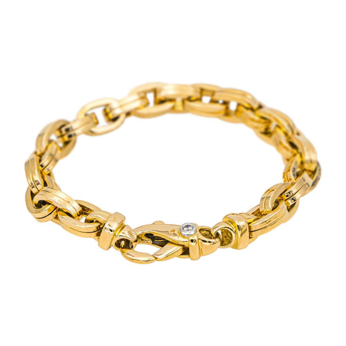 Bracelet Gay Frères - Bracelet maille forçat en or jaune 18 carats 58 Facettes 4802004CN
