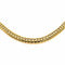 Collier Collier maille anglaise en chute en or jaune 18 carats 58 Facettes 4815035CN