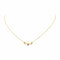 Collier Collier en or jaune 18 carats avec rubis et diamants 58 Facettes 4815596CN