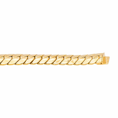 Collier Gay Frères - Collier maille anglaise en or jaune 18 carats 58 Facettes 4816160CN