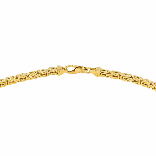 Collier Collier maille balinaise en or jaune 18 carats 58 Facettes 4819792CN
