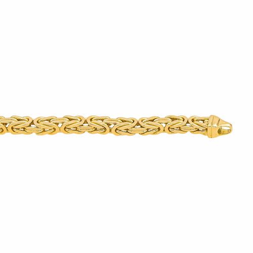 Collier Collier maille balinaise en or jaune 18 carats 58 Facettes 4819792CN