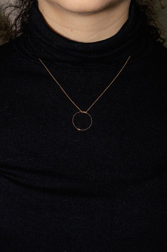 Collier Ginette NY Baby Circle - Collier en or rose 58 Facettes 4821974RV