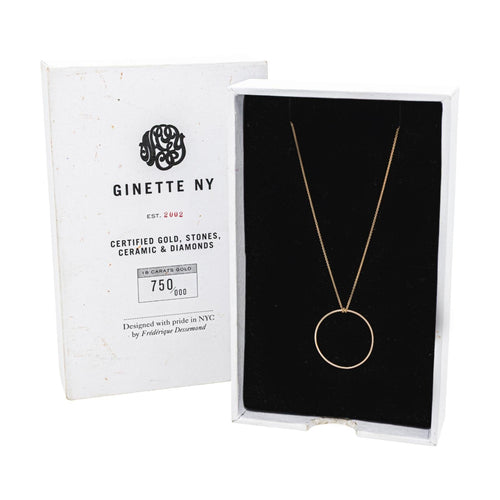 Collier Ginette NY Baby Circle - Collier en or rose 58 Facettes 4821974RV