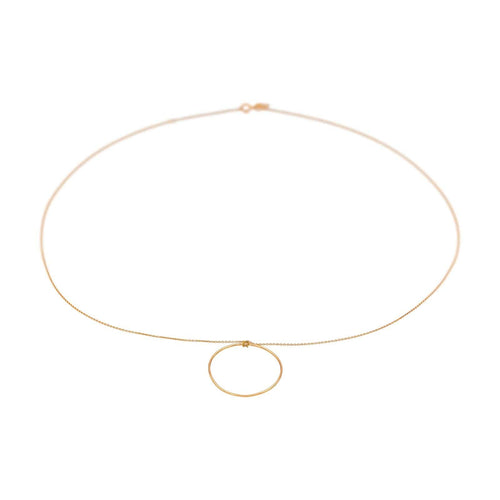 Collier Ginette NY Baby Circle - Collier en or rose 58 Facettes 4821974RV